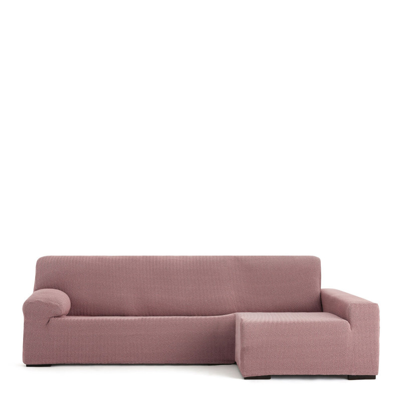 Funda para chaise longue de brazo largo derecho Eysa JAZ Rosa 180 x 12 Funda para chaise longue de brazo largo derecho Eysa JAZ Rosa 180 x 12