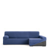 Funda para chaise longue de brazo largo derecho Eysa JAZ Azul 180 x 12