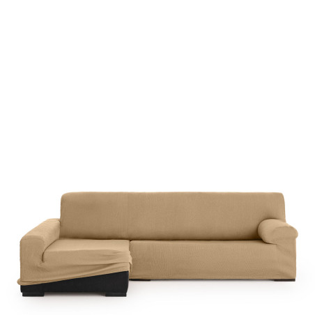 Funda para chaise longue de brazo largo izquierdo Eysa ULISES Beige Ar