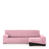 Funda para chaise longue de brazo largo derecho Eysa ULISES Rosa Rosa