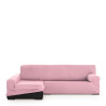 Funda para chaise longue de brazo largo izquierdo Eysa ULISES Rosa Ros