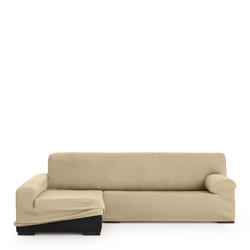 Funda para chaise longue de brazo largo izquierdo Eysa ULISES Beige 17 Funda para chaise longue de brazo largo izquierdo Eysa ULISES Beige 17