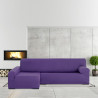 Funda para chaise longue de brazo largo izquierdo Eysa ULISES Morado 1