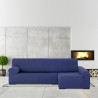 Funda para chaise longue de brazo largo derecho Eysa ULISES Azul 170 x