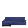 Funda para chaise longue de brazo largo izquierdo Eysa ULISES Azul 170