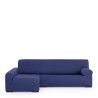 Funda para chaise longue de brazo largo izquierdo Eysa ULISES Azul 170