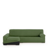 Funda para chaise longue de brazo largo izquierdo Eysa ULISES Verde 17