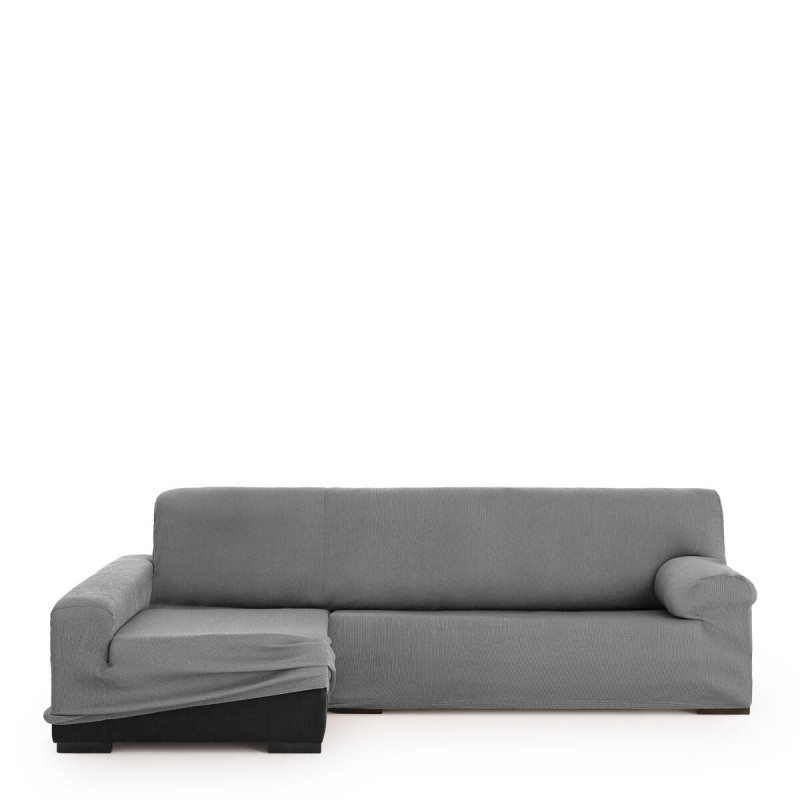 Funda para chaise longue de brazo largo izquierdo Eysa ULISES Gris 170 Funda para chaise longue de brazo largo izquierdo Eysa ULISES Gris 170