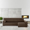 Funda para chaise longue de brazo largo derecho Eysa ULISES Marrón 17