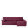 Funda para chaise longue de brazo largo derecho Eysa ULISES Burdeos 17