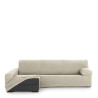 Funda para chaise longue de brazo largo izquierdo Eysa THOR Blanco 170
