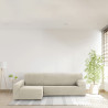 Funda para chaise longue de brazo largo izquierdo Eysa THOR Blanco 170