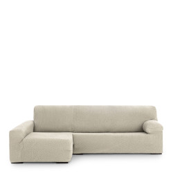 Funda para chaise longue de brazo largo izquierdo Eysa THOR Blanco 170