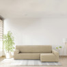 Funda para chaise longue de brazo largo derecho Eysa THOR Beige 170 x
