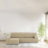 Funda para chaise longue de brazo largo izquierdo Eysa THOR Beige 170