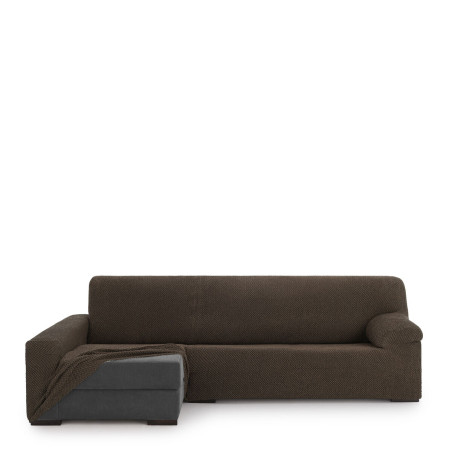 Funda para chaise longue de brazo largo izquierdo Eysa THOR Marrón 17