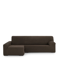 Funda para chaise longue de brazo largo izquierdo Eysa THOR Marrón 17