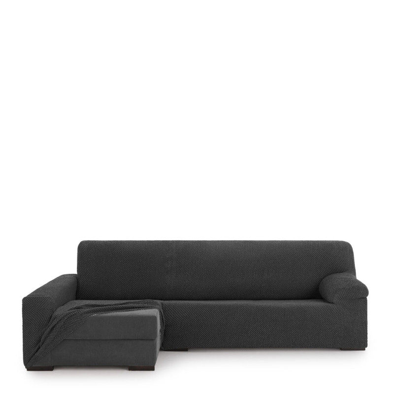 Funda para chaise longue de brazo largo izquierdo Eysa THOR Antracita Funda para chaise longue de brazo largo izquierdo Eysa THOR Antracita