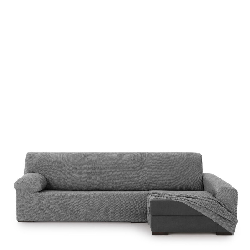 Funda para chaise longue de brazo largo derecho Eysa THOR Gris oscuro Funda para chaise longue de brazo largo derecho Eysa THOR Gris oscuro