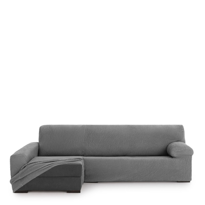 Funda para chaise longue de brazo largo izquierdo Eysa THOR Gris oscur Funda para chaise longue de brazo largo izquierdo Eysa THOR Gris oscur