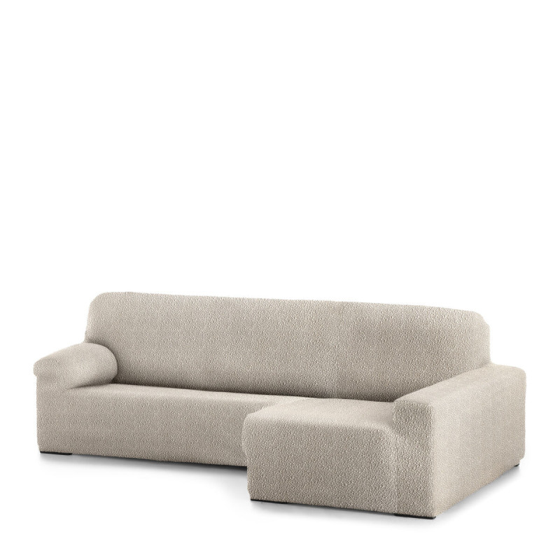 Funda para chaise longue de brazo corto derecho Eysa ROC Blanco 180 x Funda para chaise longue de brazo corto derecho Eysa ROC Blanco 180 x