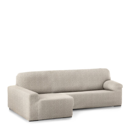 Funda para chaise longue de brazo corto izquierdo Eysa ROC Blanco 180