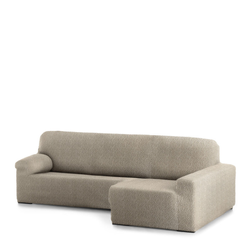 Funda para chaise longue de brazo corto derecho Eysa ROC Marrón Glac Funda para chaise longue de brazo corto derecho Eysa ROC Marrón Glac