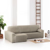 Funda para chaise longue de brazo corto izquierdo Eysa ROC Marrón Gla