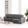 Funda para chaise longue de brazo corto derecho Eysa ROC Gris oscuro 1