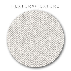 Funda para chaise longue de brazo largo derecho Eysa JAZ Blanco 180 x