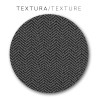 Funda para chaise longue de brazo largo derecho Eysa JAZ Gris oscuro 1