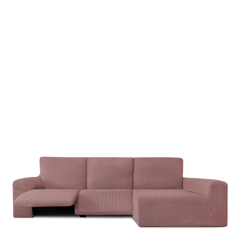 Funda para chaise longue de brazo largo derecho Eysa JAZ Rosa 180 x 12 Funda para chaise longue de brazo largo derecho Eysa JAZ Rosa 180 x 12