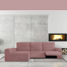 Funda para chaise longue de brazo largo izquierdo Eysa JAZ Rosa 180 x