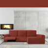Funda para chaise longue de brazo largo derecho Eysa JAZ Rojo Oscuro 1