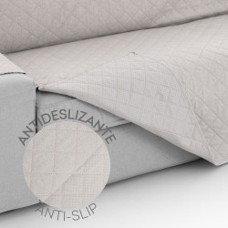 Funda para chaise longue de brazo corto izquierdo Eysa MONTBLANC Beige