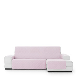 Funda para chaise longue de brazo corto derecho Eysa MONTBLANC Rosa 10