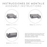 Funda para chaise longue de brazo corto izquierdo Eysa MONTBLANC Mosta