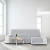 Funda para chaise longue de brazo corto derecho Eysa MONTBLANC Gris 10