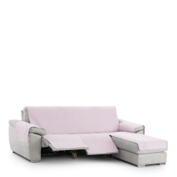 Funda para chaise longue de brazo corto derecho Eysa MONTBLANC Rosa 10