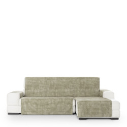 Funda para chaise longue de brazo corto derecho Eysa TURIN Marrón Gla