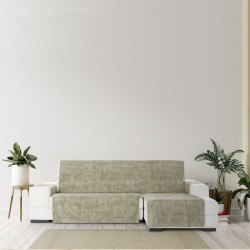 Funda para chaise longue de brazo corto derecho Eysa TURIN Marrón Gla