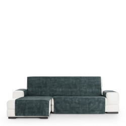 Funda para chaise longue de brazo corto izquierdo Eysa TURIN Antracita