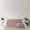 Funda para chaise longue de brazo corto derecho Eysa TURIN Rosa 100 x