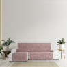 Funda para chaise longue de brazo corto izquierdo Eysa TURIN Rosa 100