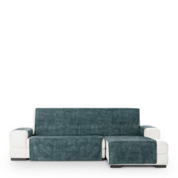 Funda para chaise longue de brazo corto derecho Eysa TURIN Azul 100 x