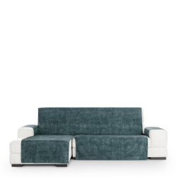 Funda para chaise longue de brazo corto izquierdo Eysa TURIN Azul 100