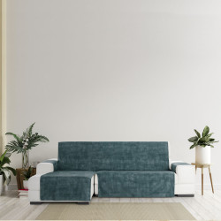 Funda para chaise longue de brazo corto izquierdo Eysa TURIN Azul 100