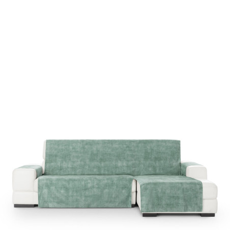 Funda para chaise longue de brazo corto derecho Eysa TURIN Aguamarina