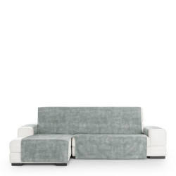 Funda para chaise longue de brazo corto izquierdo Eysa TURIN Gris Perl