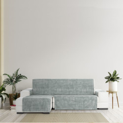 Funda para chaise longue de brazo corto izquierdo Eysa TURIN Gris Perl